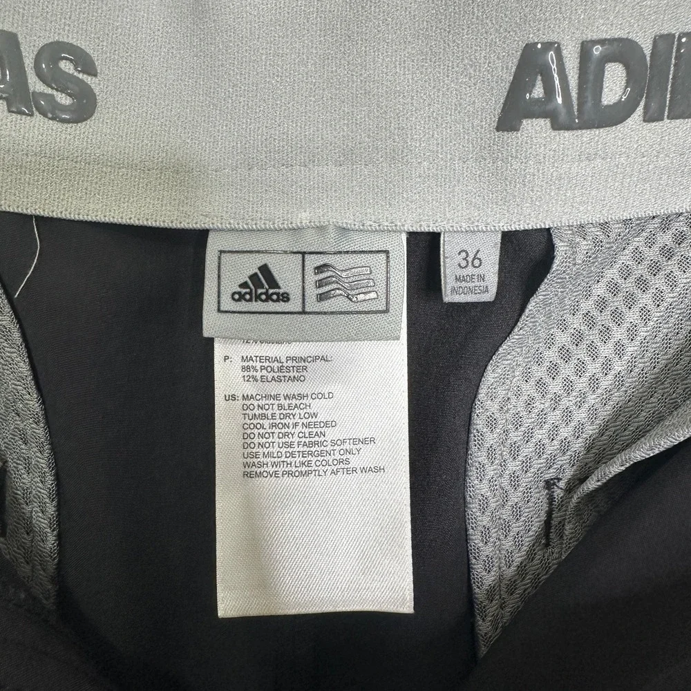 Adidas Mens Ultimate365 Golf Shorts Black Performance Stretch Size 36